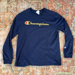 Champion Long Sleeve T Shirt